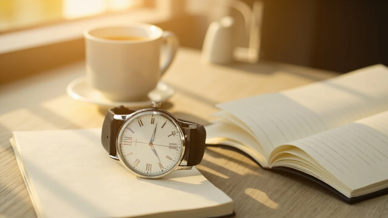 Orologio analogico che segna le 10:01, evocativo del significato simbolico dell'orario
